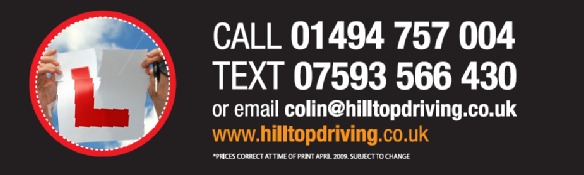 Contact numbers for - Hilltop Driving Lessons Tring